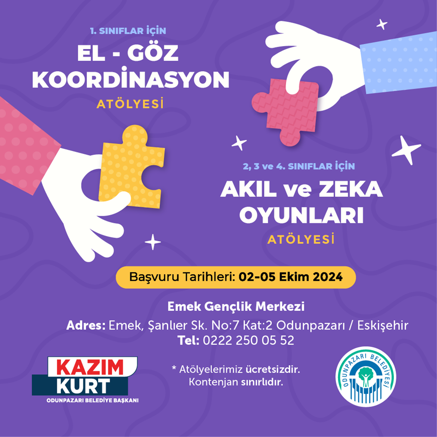 AKIL VE ZEKA OYUNLARI ATÖLYESİ