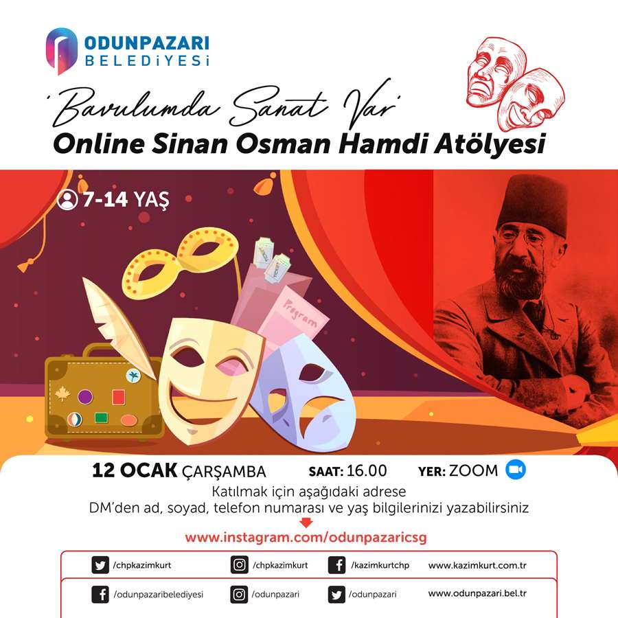 Bavulumda Sanat Var - Online Sinan Osman Hamdi Atölyesi