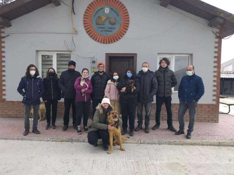 Borsa İstanbul Fen Lisesi’nden Odunpazarı’nın Geçici Hayvan Bakımevi’ne ziyaret 