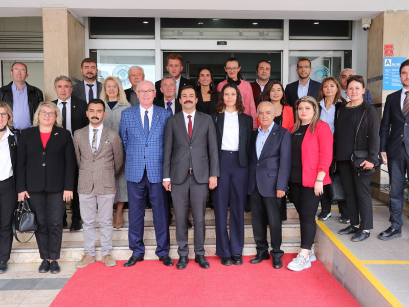 CHP Eskişehir İl Başkanı Yalaz ve İl Yönetiminden Başkan Kurt’a ziyaret