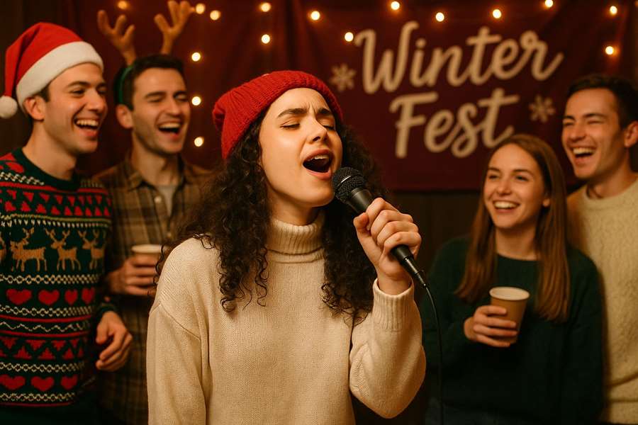Gençlere sıcacık bir Aralık akşamı: Winter Fest