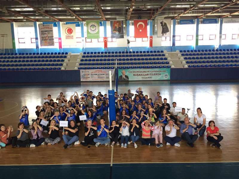 İspinoz Ulusal Karma Voleybol Turnuvası sona erdi