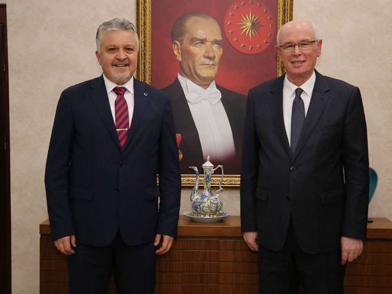 Lüleburgaz Belediye Başkanı Murat Gerenli Başkan Kurt’u ziyaret etti