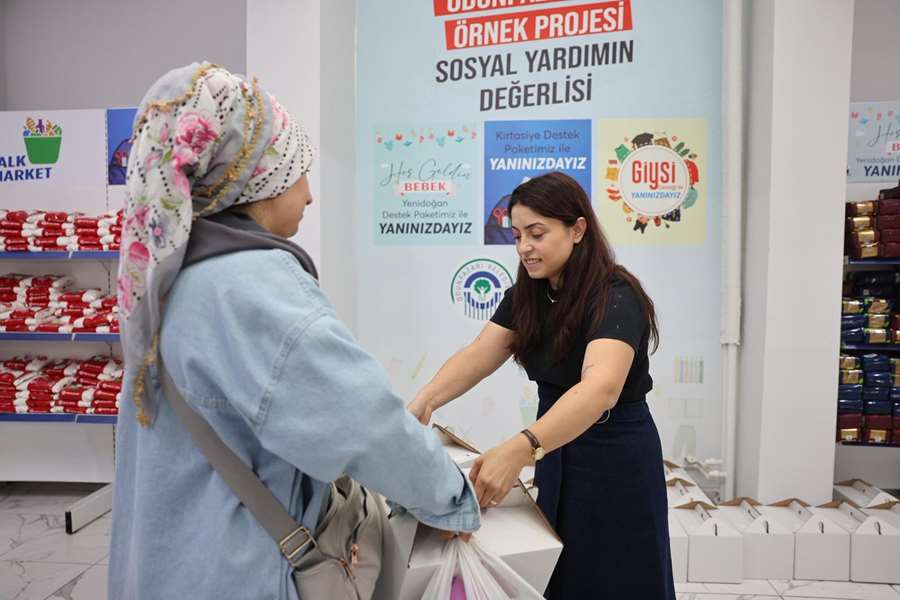 Odunpazarı’nda Halk Kart bakiyeleri artırıldı