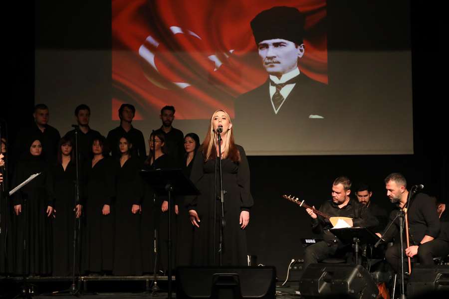 Odunpazarı’ndan Atatürk’ün aziz hatırasına saygı duruşu