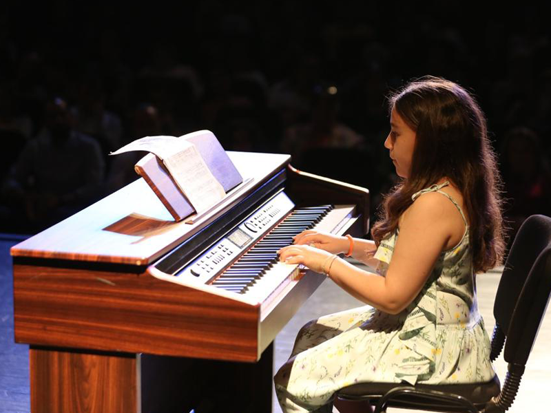 Piyano öğrencilerinden muhteşem yıl sonu konseri