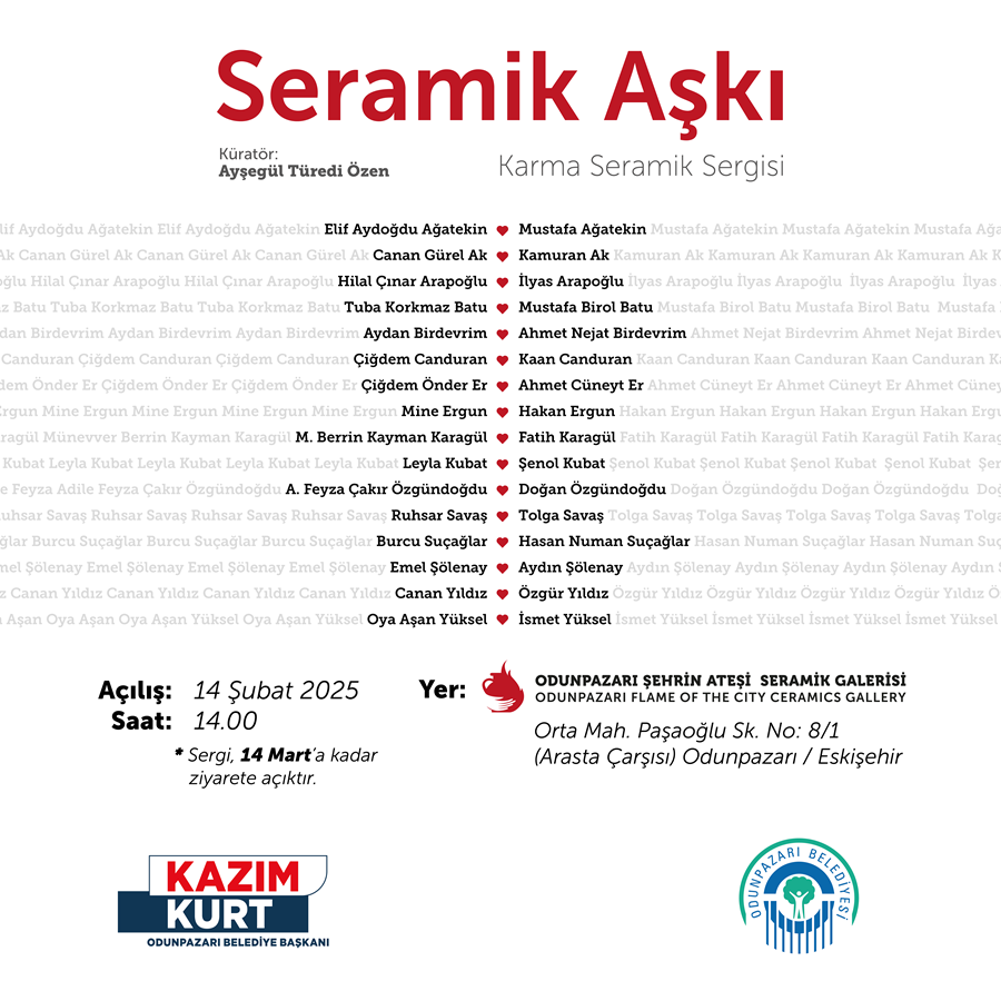 SERAMİK AŞKI SERGİSİ