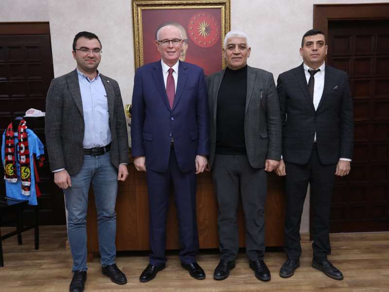 Tüm Bel-Sen Genel Başkanı Erdal Bozkurt Başkan Kurt’u ziyaret etti