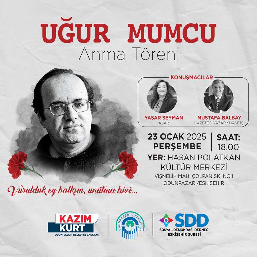 UĞUR MUMCU ANMA TÖRENİ