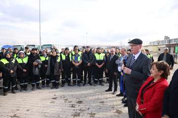 Başkan Kurt’tan bayram sonrası personel ziyaretleri