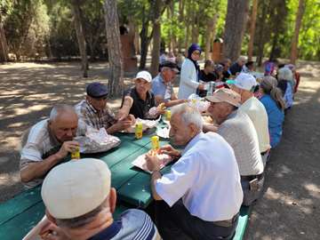 Koca Çınar’lara kaplıca ve piknik keyfi