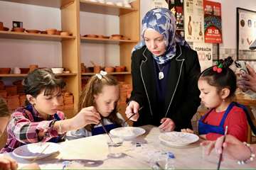 Mavinin izinde bir arayış Odunpazarı'nda hayat buldu