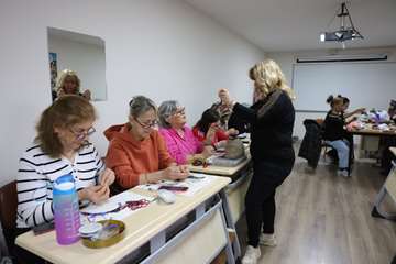 Odunpazarı’nda kadınlar üretiyor