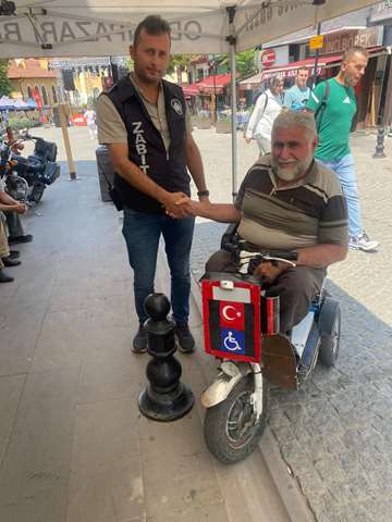 Odunpazarı Zabıtasından örnek duyarlılık
