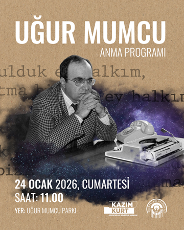 UĞUR MUMCU ANMA PROGRAMI
